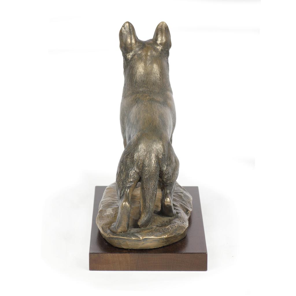 Owczarek Niemiecki, Alsatian - Statuetka Psa, Figurka Do Biura, Trofeum Na Wystawę Psów Marki Art-Dog