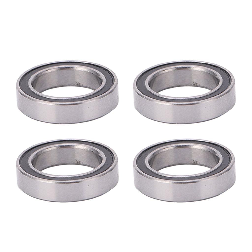 4 шт. Радиальные шарикоподшипники Сталь Резина Серебристый Черный Двойное уплотнение для Traxxas 110 MAXX 2.0 RC