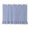 Printed Pattern Xmas Oven Decor Curtain Ribbon Ties Kitchen Decor Protective Curtain  Home Party