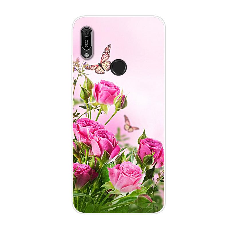 Чехол для Huawei Y6 2019 Мягкая силиконовая задняя крышка Сумка Чехол для телефона Для Huawei Y6S Y6 Prime Pro 2019 Y 6S 2019 TPU Чехол Y6S 2020