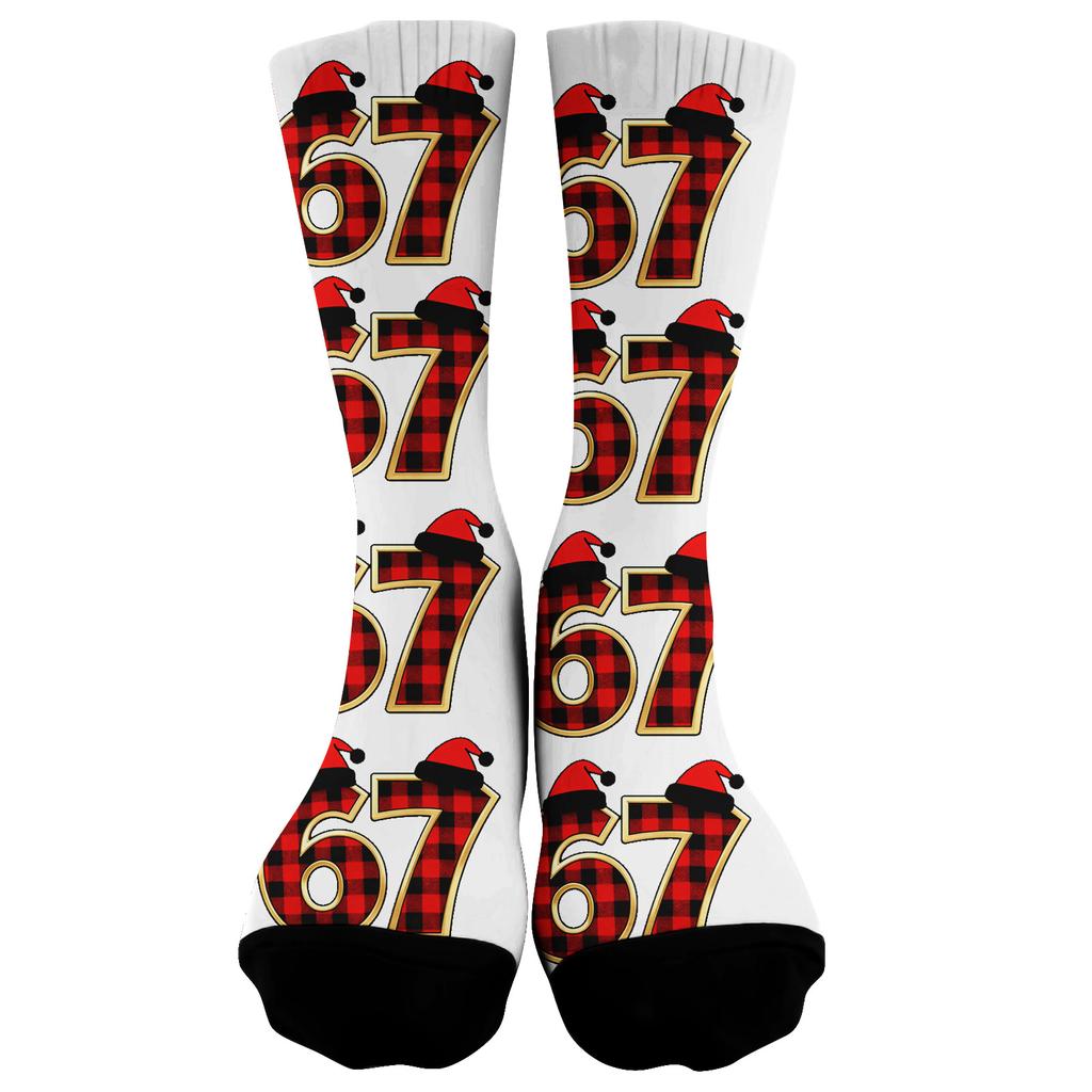 Милые и игривые носки носки до середины икры длинные носки носки с принтом