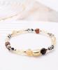 Браслет Polalita Dalmatian Yellow Mix Stone & Gold Point (Plt-Br-111_Yl)