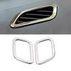 For Hyundai Creta IX25 2016-2018 Dashboard Air Conditioning AC Outlet Vent Cover Frame Trim Stainless Steel Interior Moulding