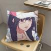 1pc Anime Kono Oto Tomare Character Pillow Case Fashion Square Pillowcase Bedroom Sofa Room Ins Decoration Leisure