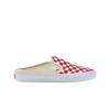 Classic Slip-on Mule Checkerboard Red White