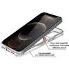 Protective Case - E.F.CONNECTION - for iPhone 13 Pro - Transparent - Magnetic Circle - 2 Tempered Glasses