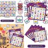 Набор bingo-карточек для фестиваля с карточками для ведущего и наклейками для индийских праздничных мероприятий