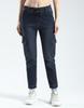 Women's Slim Fit Light Wash Cargo