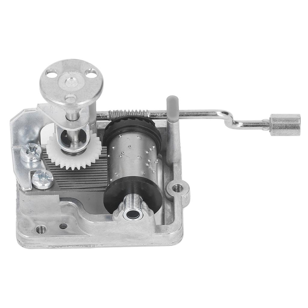 18-нотный музыкальный механизм, ретро-стиль, сменный механизм из сплава, рукоятка, музыкальный механизм