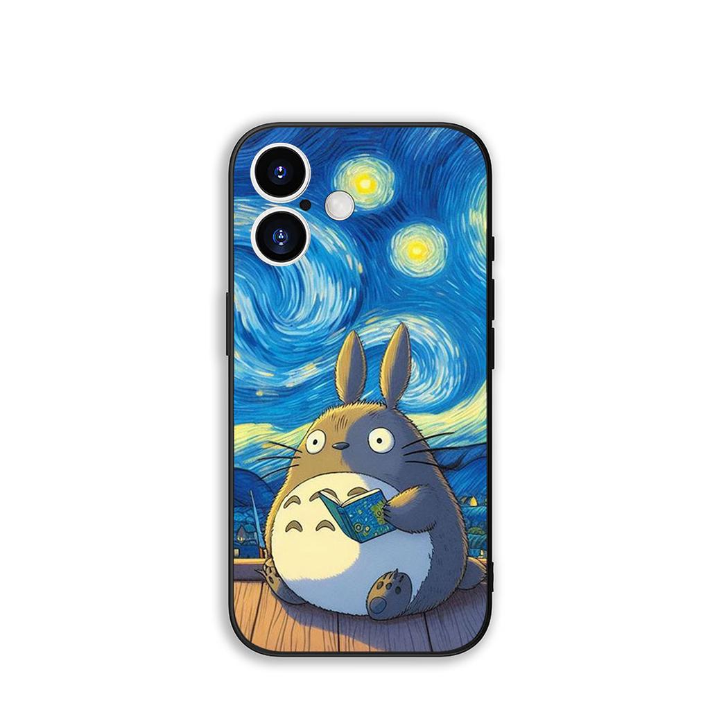 Чехол Cover для Samsung Galaxy S25 S23 S22 S24 FE Ultra S10 Plus A05 A06 A15 A16 A26 A35 S10E Чехол Обои Постер Т-Тоторо