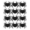 12Pcs Halloween Bat Spoon Fork Holder Spooky Pumpkin Skeleton Ghost Spider Black Cat Cutlery Felt Cover Holiday Party Dining Table Decoration