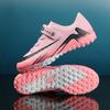 Kids Youth Soccer Cleats Grass Turf Training Match Lightweight Low-Cut Football Shoes Boys Girls