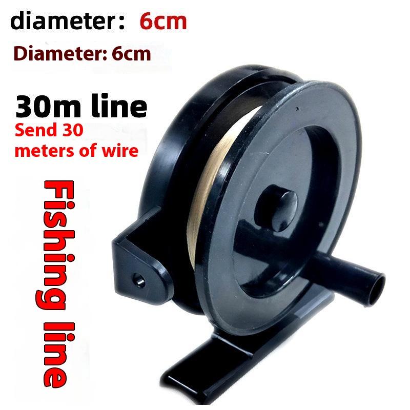 1/2 шт. Зимняя удочка для подледной ловли Зимняя удочка Маленькая морская удочка Катушка для удочки Удочка для заброса Пластиковая катушка