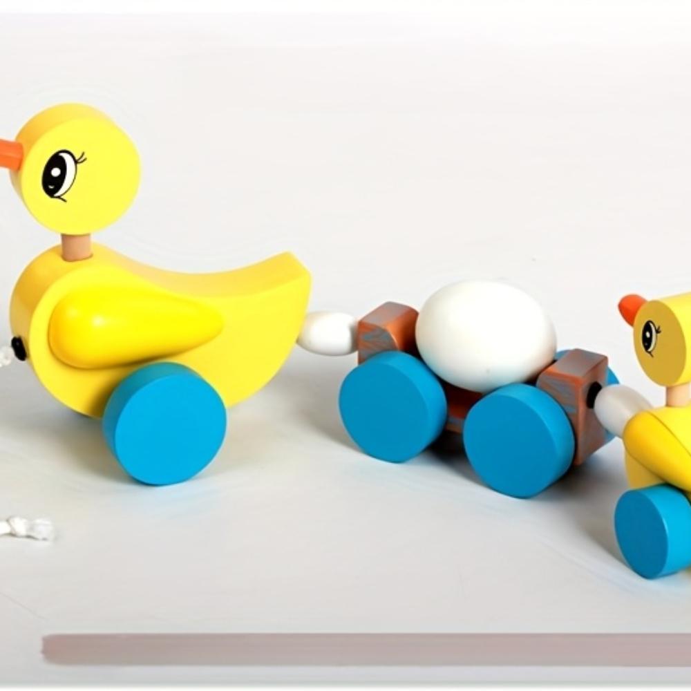 Three Section Teeter Totter Duck Squad: Twistable, Interlocking Walking and Rocking Ducks for Toddlers Interactive Learning Toy