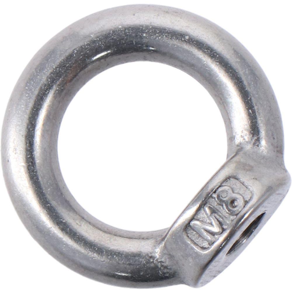 1/10 шт. кольцевая подъемная рым-гайка М8(5/16") Рым-болт Кольцо Резьбовая гайка Крепеж Подъемные принадлежности