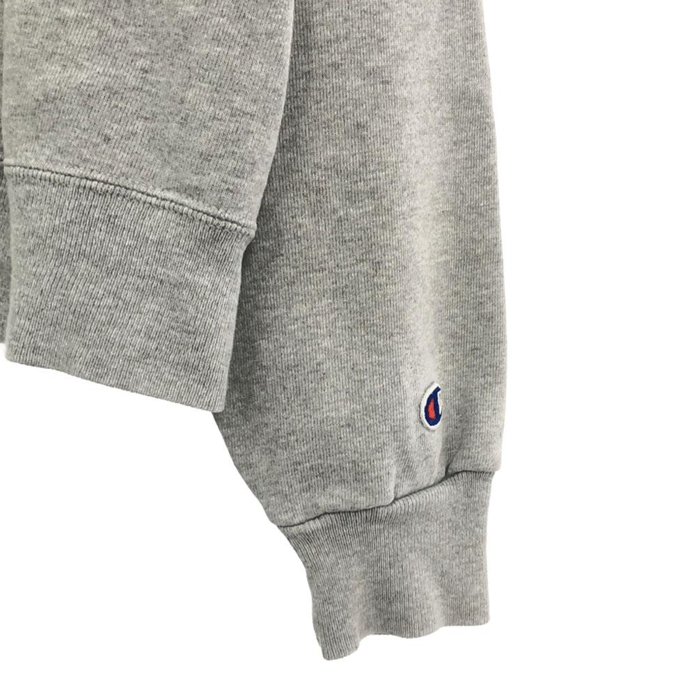 Champion 90-е Длинный рукав Свитшот-тренер M серый Старые Мужские Б/У