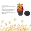 One Hand Press Discharge Food Feeder Food Grade Resin Treat Container Snack Supply
