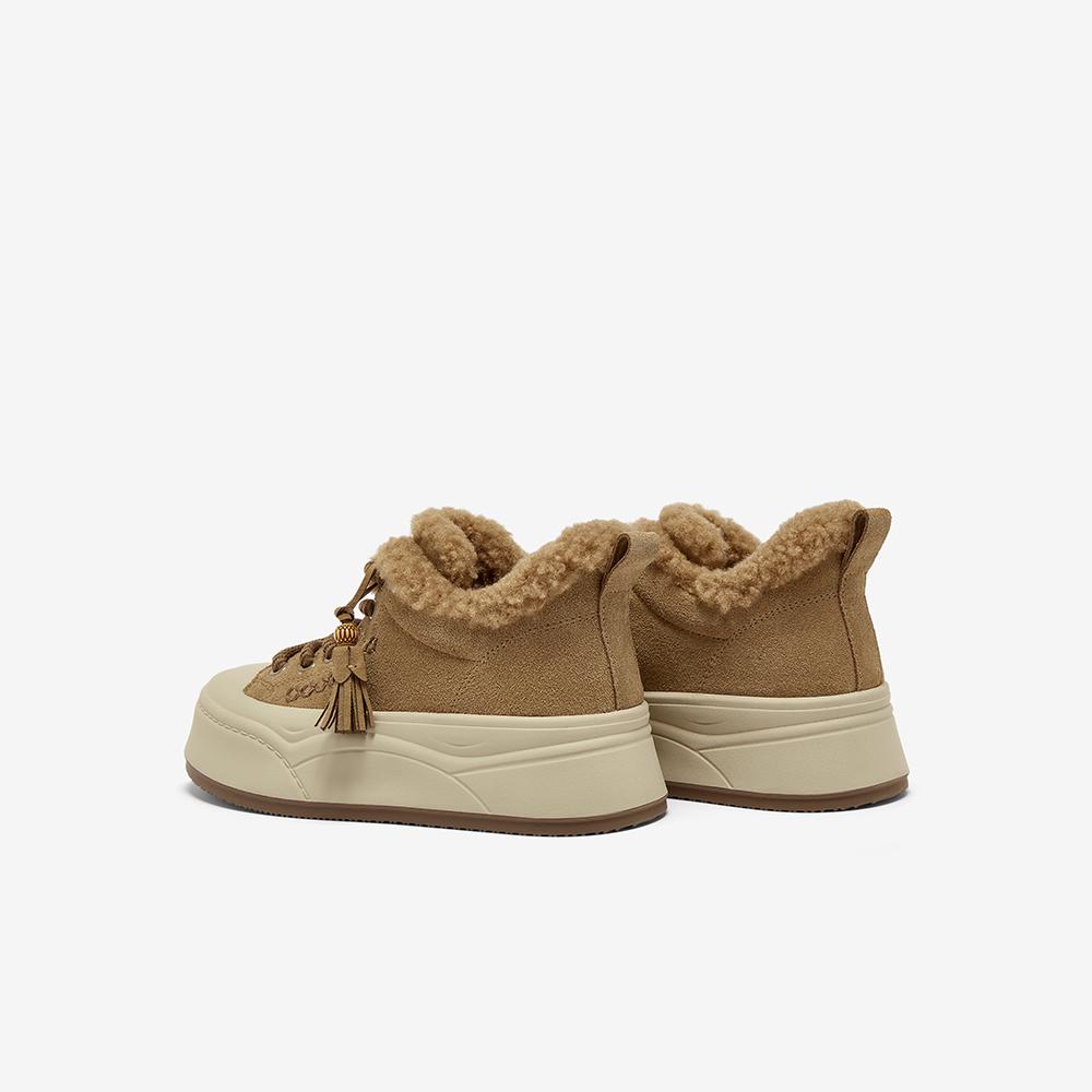 Bestu 25 Winter High Top Board Shoes Fashion Plush Women's Casual Shoes