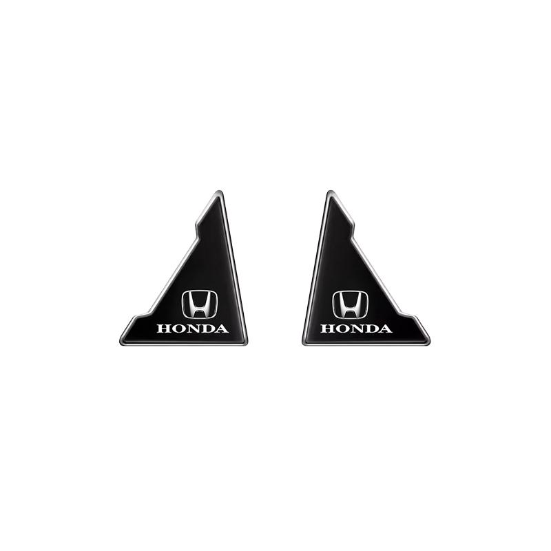 CJIFL1 2/4Pcs Silicone Car Door Corner Cover Anti-scratch Stickers For Honda Civic Fit Jazz Accord Pilot CRV Odyssey Passport City Shut