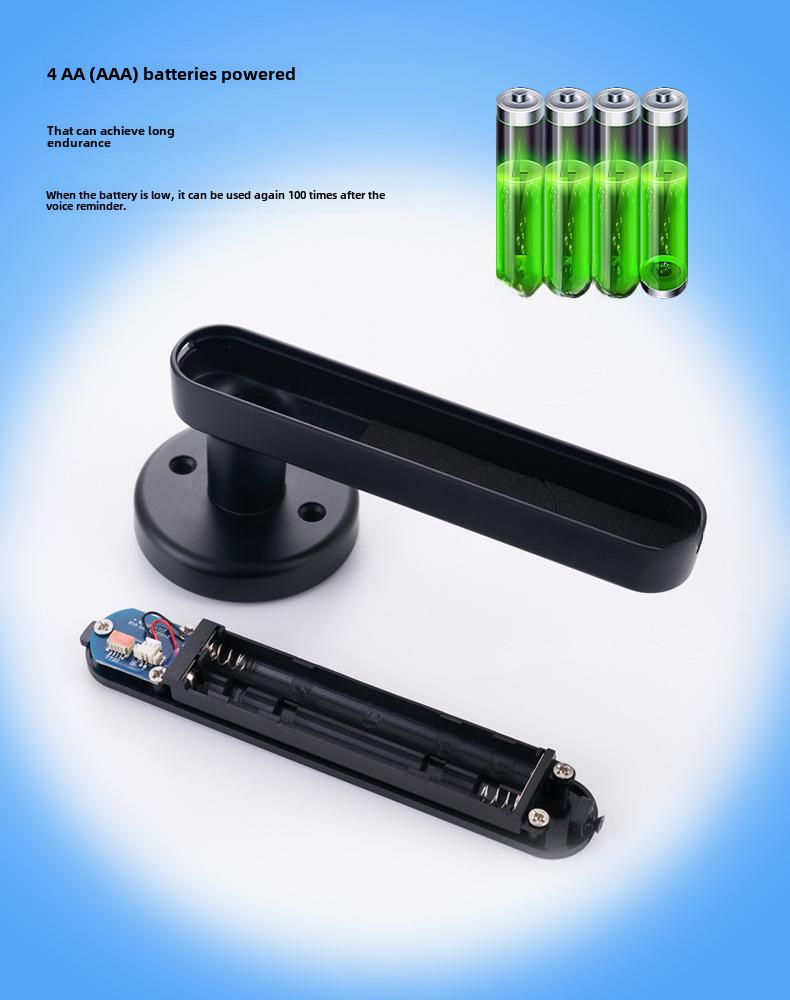 Умный сферический парольный замок Tuya: Полуавтоматический замок со сканером отпечатков пальцев для дверей дома или офиса.