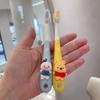 Детская зубная щетка с мягкой щетиной для возраста 3-12 лет, идеально подходит для ухода за полостью рта и домашнего использования