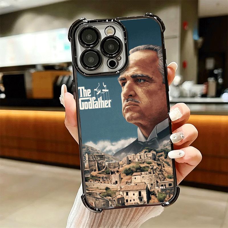 Чехол для телефона с покрытием 'Крестный отец' TV Для Iphone 16 17 Pro Max Air 16E 14 15 Plus 12 13 Mini Противоударный чехол с подушкой безопасности
