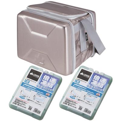 LOGOS Hyper subzero cooler M double speed pack M x 2 set R167N001 Silver + frosting/subzero 3-piece