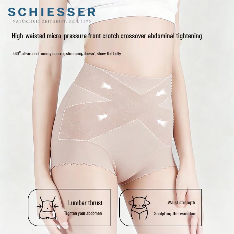 SCHIESSER Женские корректирующие трусы с высокой талией и контролем живота