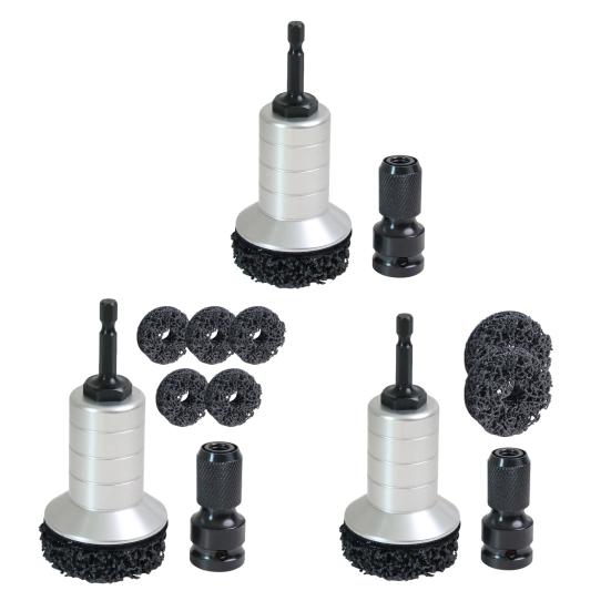 Wheel Hub Resurfacing Kit Precision Rust Removal Tool Wheel Stud Cleaner Easy Installation Automotive Maintenance Kit
