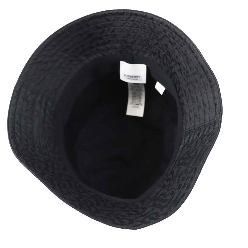 Excellent BURBERRY hat TB logo hat black Nylon Women S 8072726 Used