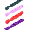 Женские Jumbo вязание крючком плетение Ombre Color Синтетические наращивания волос Kanekalon