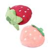 1/2/3/10pcs Strawberry Candy Elephant Duck Pet Dog Toys Safe Durable Dog Chew Toys Resistant Puppy Molar Cleaning Teeth Doll Set
