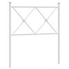 Replacement Headboard Metal White 75 cm