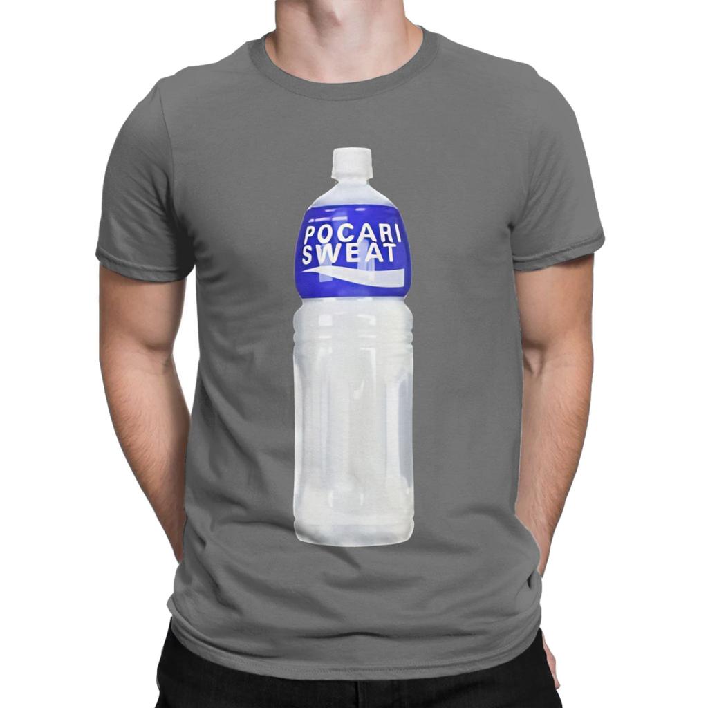 Pocari Sweat Bottle Novelty 100 Cotton TShirt pocari sweat Tops Tees For Unisex