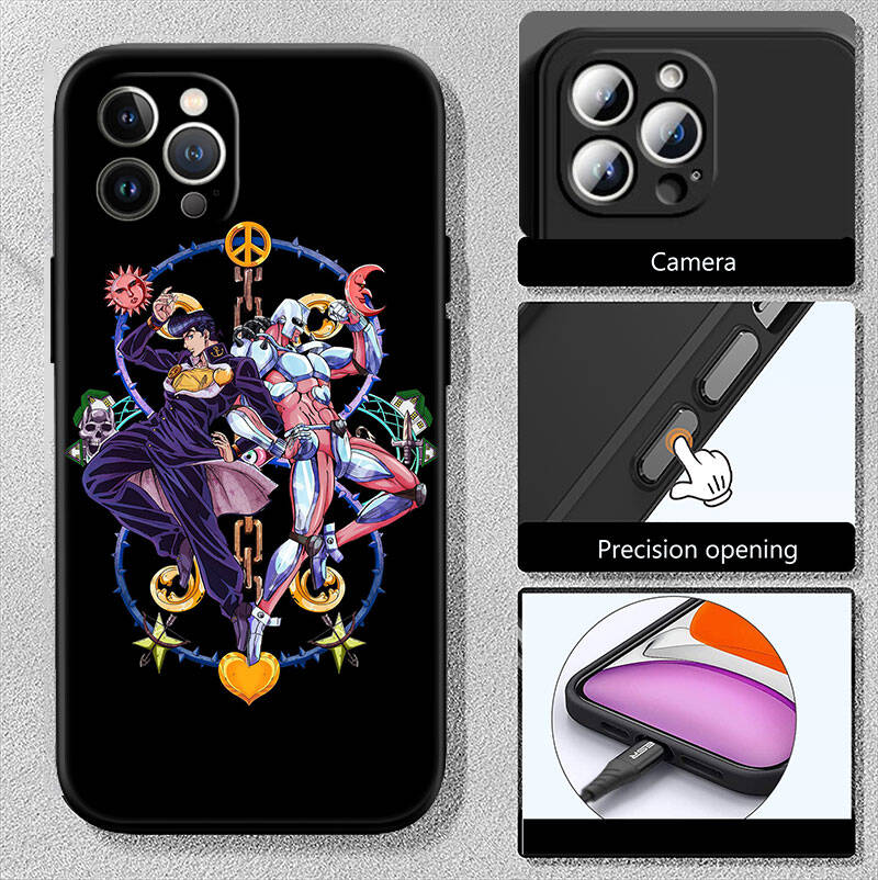 MH75 Чехол для телефона JoJo's Bizarre Adventure для Redmi Note 8 9 10 11 11S 10C 10X 10A 10T 9A 9C 9T 9S 8T Pro Max Plus Prime