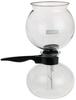 BODUM PEBO Siphon Coffee Plastic Glass Stovetop Coffee Maker Maker, 1000ml, Black, Filter, Beaker, [Authentic Product] 1208-01