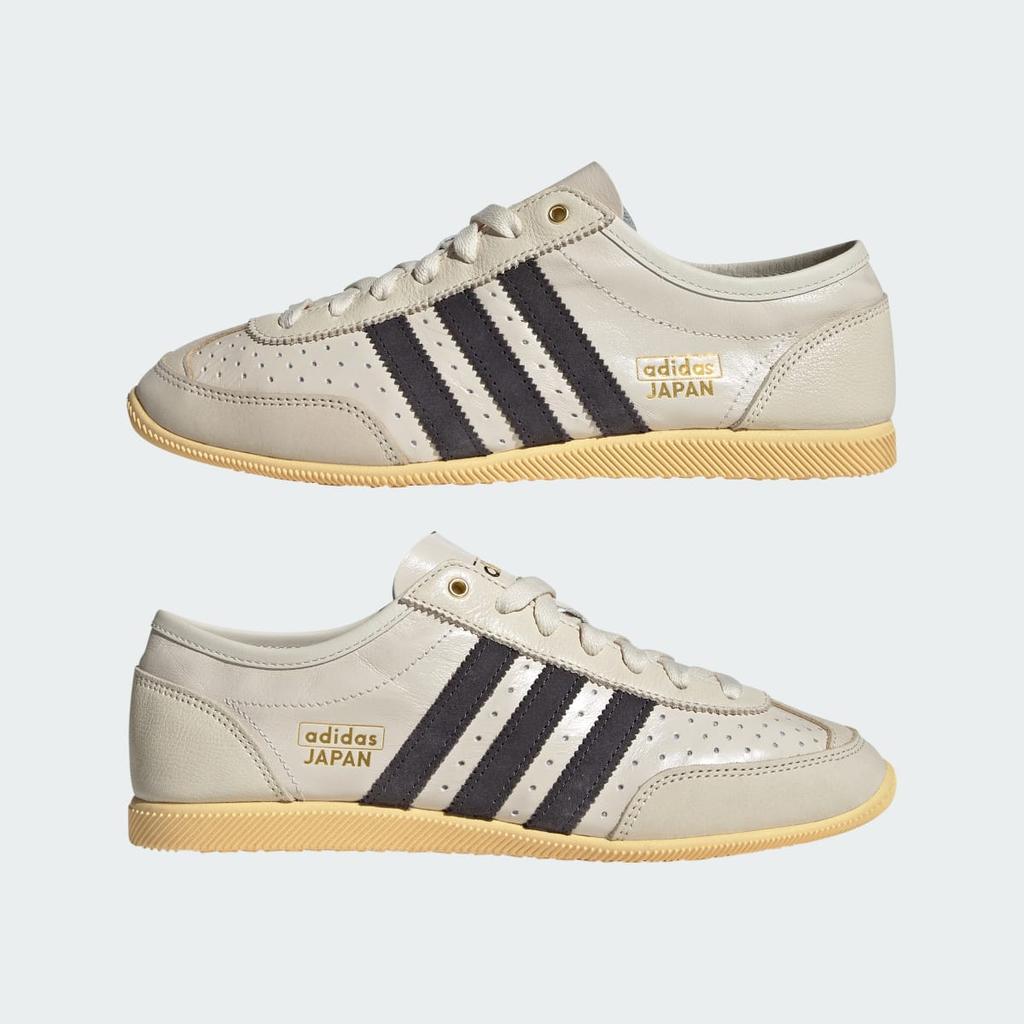 adidas JAPAN DECON KJ6213 Unisex Originals Sneakers Cream White / Utility Black / Orange Tint