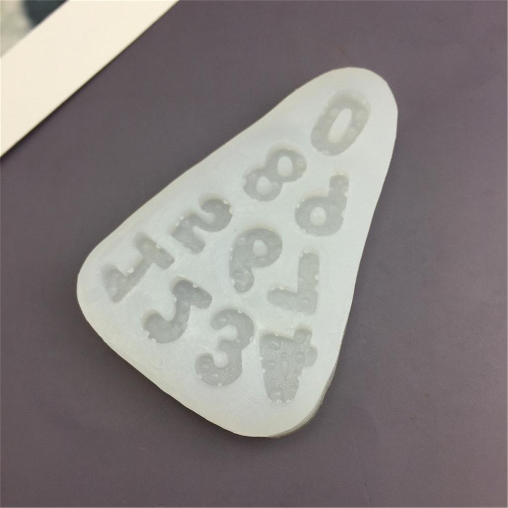 Уникальные номера силиконовые формы для выпечки инструменты для украшения тортов помадкой формы для изготовления шоколадных конфет свечей мыла