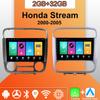 Android Carplay автомобильное радио для Honda Stream 2000-2005 мультимедийный проигрыватель головное устройство стерео GPS навигация BT WIFI 2+32 ГБ