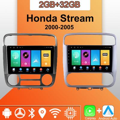 Android Carplay автомобильное радио для Honda Stream 2000-2005 мультимедийный проигрыватель головное устройство стерео GPS навигация BT WIFI 2+32 ГБ