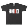 Rapper Homixide Gang Graphic Oversized Tshirt Playboi Carti Opium Merch Tshirt Unisex Women Hip Hop T Shirts Cotton Tops Tees