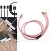 Кабель 3в1 для зарядки USB Micro Typec для синхронизации данных для iPhone 5 6 7plus Android