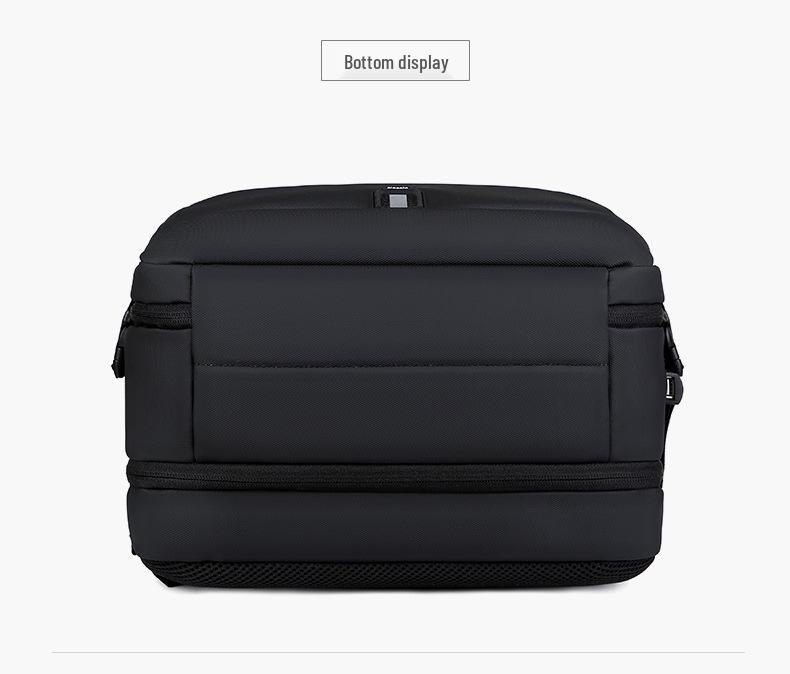 Расширяемый 17-дюймовый дорожный рюкзак: Большая вместимость, Модный, Многофункциональный для бизнеса, повседневной носки и походов