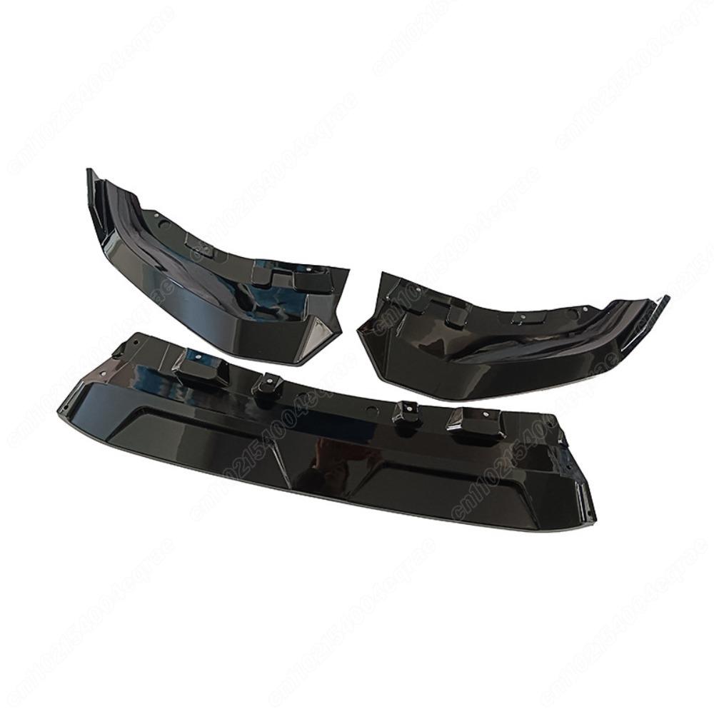 For BMW X7 G07 M-Sport LCI 2022 2023 2024 2025 Car Front Bumper Splitter Lip Spoiler Diffuser Guard Cover Bodykits Tuning