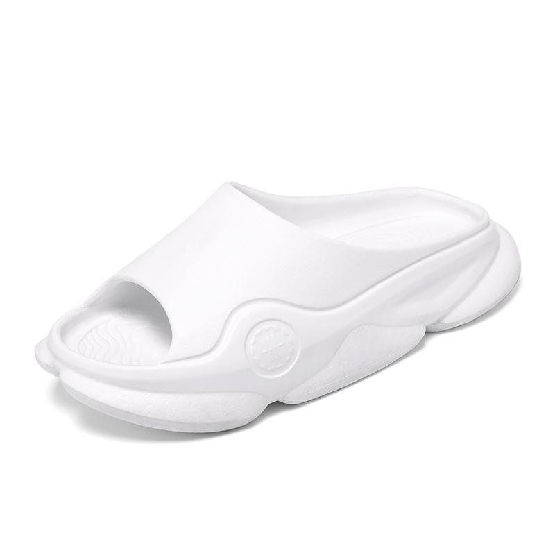 Модные новые мужские легкие сандалии из ЭВА, мягкая подошва, плоская подошва, дизайнерские повседневные тапочки, спортивная пляжная мужская обувь, домашняя обувь для ванной