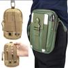 Men Tactical Pouch Belt Waist Small Pocket Waist Pack Running Pouch Travel Camping Bags Soft Back