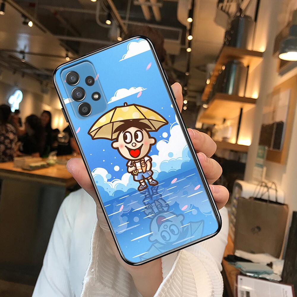 Чехол для телефона для маленького мальчика Samsung Galaxy A70 A50 A51 A71 A52 A40 A30 A31 A90 A20E 5G a20s Black Shell Art Cell Cove