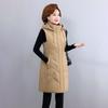 Зимняя куртка больших размеров для пожилых женщин. Теплый и удобный жилет.