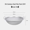 Wutuo 304 Stainless Steel Kitchen Sieve & Skimmer Set