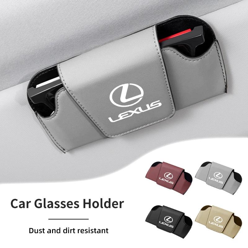 THQP1 Car Glasses Box Visor Sunglasses Holder Storage Clip Accessories For Lexus IS250 IS200 ES350 GS400 GS430 GX460 HS250h IS300